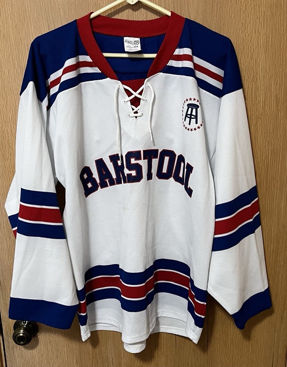 Barstool Sports Athletic Knit Men's League Sweaters Hockey Jersey Medium
